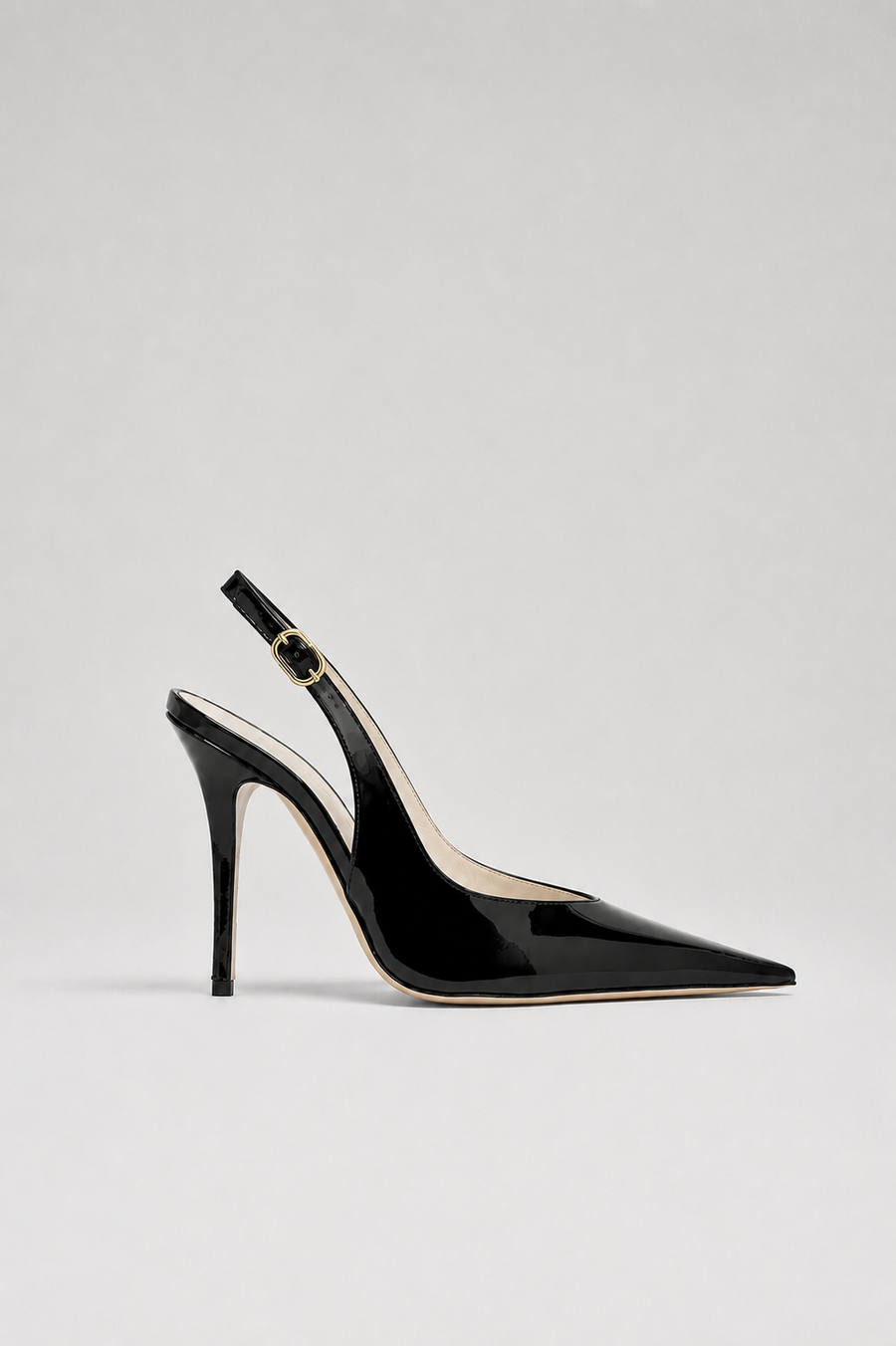 ANOK BLACK SLINGBACK
